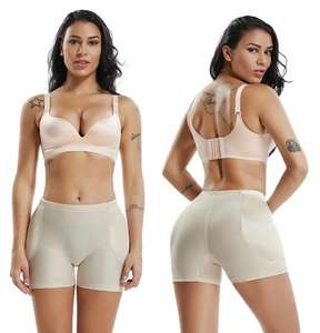 Culotte de contrôle amincissante pour femmes rembourrée Butt Lifter Hip Enhancer Ass Gainage Body Shaper avec coupe-cuisse - Product Image 3