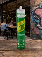 Colle liquide à séchage rapide et fixateur 300 ml pour panneaux muraux en PVC, lettrage publicitaire et construction