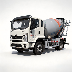 Promotion : Camion malaxeur à béton Shacman 6m³ neuf, diesel, pour travaux de construction, à vendre - Product Image 1
