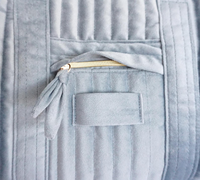Personal isierte Velvet Weekender Overnight Duffle Bag mit geste ppter Sport reisetasche mit kleiner Tasche