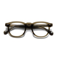 Lunettes épaisses personnalisées en acétate Montures de lunettes Lunettes de mode rétro pour homme et femme Montures de lunettes personnalisées OEM