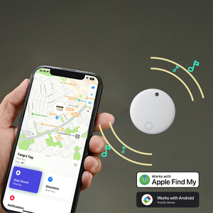 OEM ODMミニタグトラッカー最小サイズ軽量ポケットファインダーIOS & Android用キーホルダーバッグ荷物簡単持ち運び - Product Image 1
