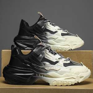 Nuevos zapatos casuales de estilo deportivo, entrega de zapatos deportivos de moda con logotipo personalizado, plataforma deportiva para hombre - Product Image 1