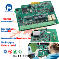 Servicio Integral de Fabricación de PCBA, Certificado ISO9001, Ensamblaje de PCB para Control Industrial, Pruebas AOI/Rayos X, Personalizado