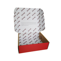 Boîte d'emballage personnalisée en marbre blanc écologique pour l'e-commerce, idéale pour les chaussettes, les produits en fourrure et le marketing influenceur