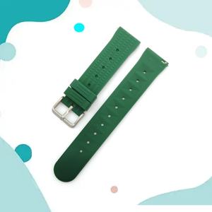 Bracelet de montre connectée sport en silicone durable 20mm/22mm/24mm avec accessoires en cuir – Vente directe fabricant - Product Image 5