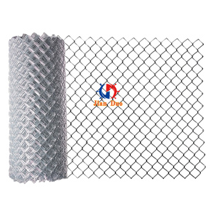 11 đo dây 2x2 inch 50x50mm trang trại và lĩnh vực Chuỗi liên kết hàng rào mạ kẽm dây kim cương lưới - Product Image 6