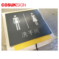ADA Signalisation Braille Toilettes Signalisation pour WC