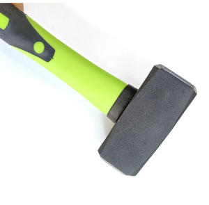 <span class=keywords><strong>Marteau</strong></span> à pierres en fonte forgée en acier de 1 kg, 1,5 kg, 2 kg, 3 kg, 4 kg, 5 kg avec manche en fibre de verre - Product Image 2