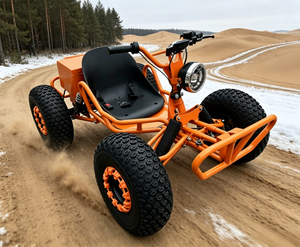 Go-Kart Eléctrico para Niños con Tracción por Eje, Vehículo Todoterreno de Cuatro Ruedas para Adultos, Auto para Uso en Carreteras No Públicas - Product Image 5