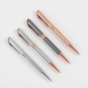 High Quality Custom Luxury Rose Gold Metal Ballpoint <b>Pen</b> with Custom Logo <b>Multi</b>-<b>Colored</b> Ink-Promotional Business Office <b>Pen</b> - Product Image 1