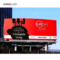 Écran d'affichage led fixe extérieur IP65 mur vidéo numérique étanche écran publicitaire p5 commercial personnalisé