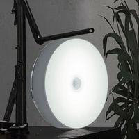 Lampe de nuit LED à détecteur de mouvement rechargeable par USB IP20 avec faisceau blanc chaud/blanc pour placard, armoire, chambre, cuisine, utilisation en intérieur