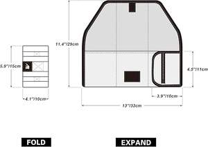 Muestra Gratuita de Bolsas de Sillín de Bicicleta Grandes para Transporte al Aire Libre, Ciclismo, Viajes - Product Image 3