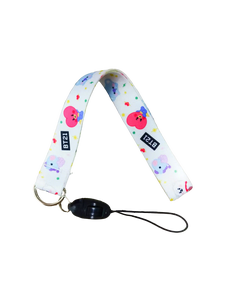 Tùy chỉnh satin dệt ly khai thăng hoa Keychain dây buộc với logo tùy chỉnh <span class=keywords><strong>Polyester</strong></span> dây buộc - Product Image 3