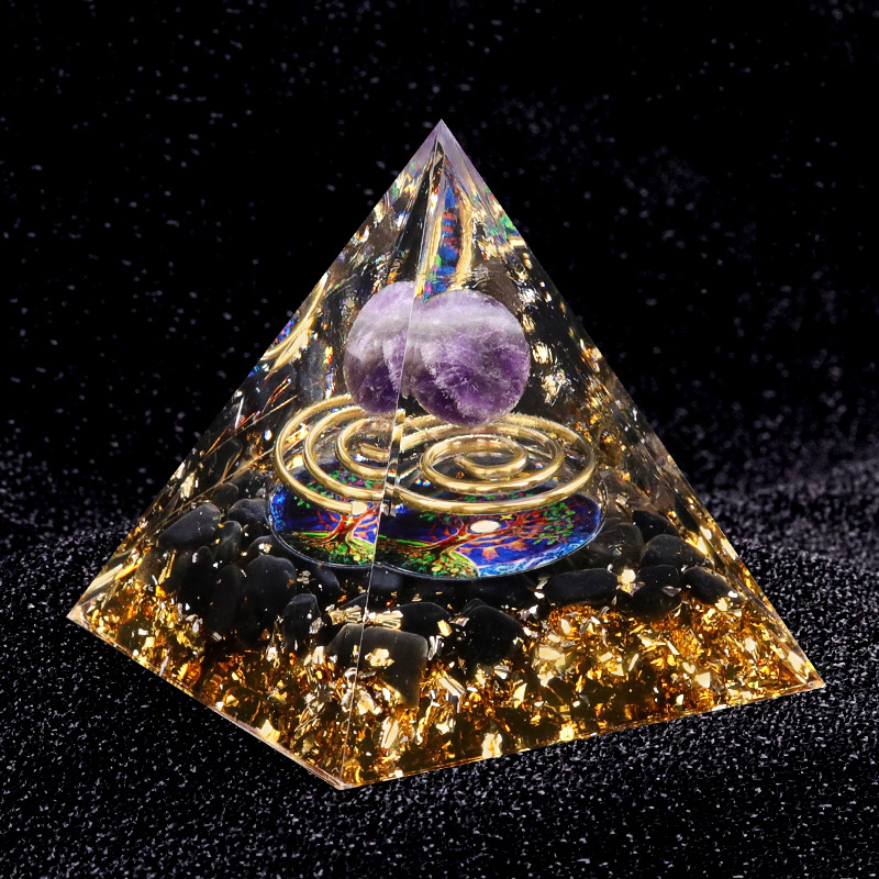 E2 (amethyst + steel ring + obsidian)
