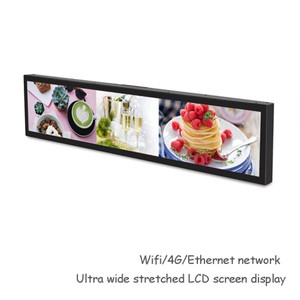 Boe 36 pulgadas <span class=keywords><strong>precio</strong></span> de fábrica tienda estante pantalla Android señalización Digital barra estirada pantalla LCD - Product Image 5
