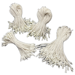 Eco-Friendly BB Loop Cotton Mapka Reborn 12cm 20cm Clothing Hanging Tag String <b>Lanyard</b> for Bags One-handed Rope Hanging Pattern - Product Image 1