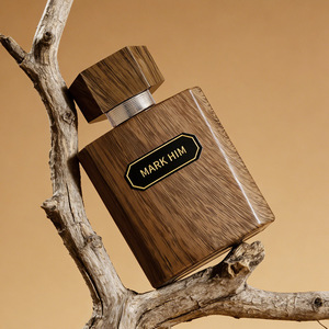 Men Woody EDP <strong>Perfume</strong> 100ml Long Lasting <strong>Oud</strong> Sandalwood Scent Wood Grain Bottle Luxury Gift Box <strong>for</strong> Business Ramadan Gift - Product Image 2