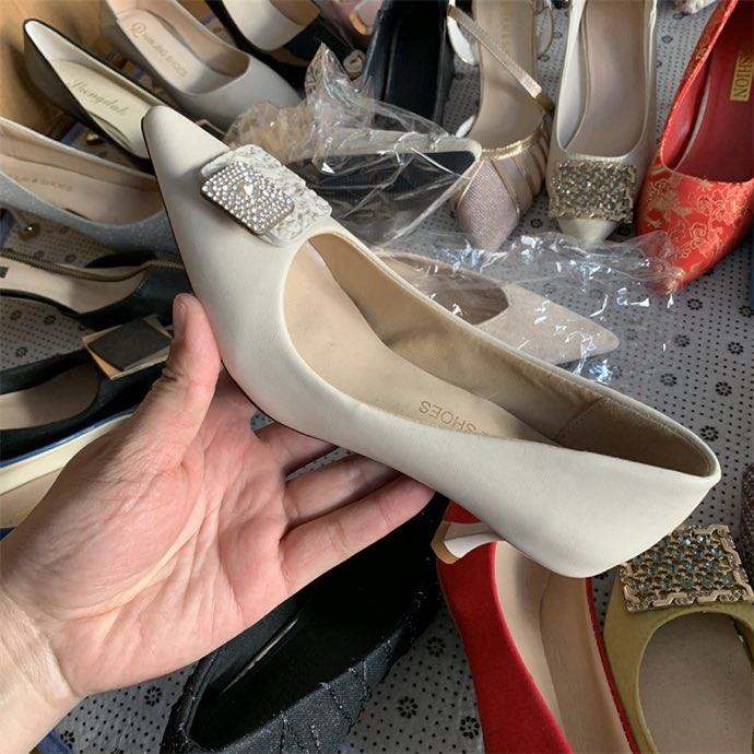 Fashion Popular Sexy Ladies Heels Shoes Mixed Beautiful Thin High Heel  Women Pumps Shoes