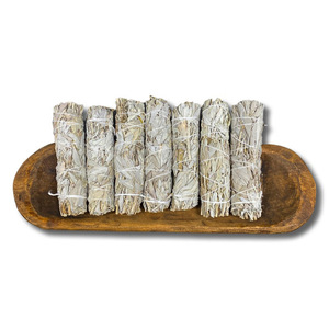 California màu xanh Sage & trắng Sage hương 10cm 4 inch hun khói thánh gỗ từ Peru hương liệu khuếch tán chủ - Product Image 1