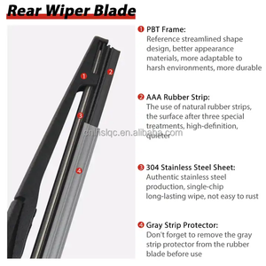 Braccio <span class=keywords><strong>Tergicristallo</strong></span> <span class=keywords><strong>Posteriore</strong></span> Originale NIASSAN per Pulsar, <span class=keywords><strong>Qashqai</strong></span>, Tiida, Rouge, Accessori Auto, Pulizia Parabrezza - Product Image 4