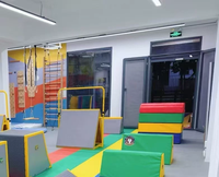 Parcours d'obstacles de parkour Ninja pour l'entraînement au parkour des enfants
