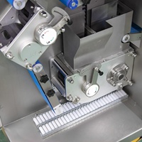 Machine automatique de fabrication de raviolis, samosas, empanadas et tourtes à la viande, approuvée CE, 40-60 pièces/min, garantie 1 an pour les usines alimentaires
