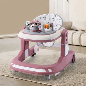 Cadre en plastique multifonctionnel anti-O-Leg anti-renversement pour bébé avec chariot pour apprendre aux bébés à conduire à démarrer une voiture Sit Push - Product Image 4