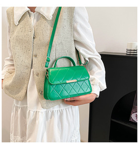 New Arrival Lady Fashion Small Bag Women's 2025 Spring Retro Portable Single <strong>Strap</strong> <strong>Shoulder</strong> Crossbody Bag - Product Image 6