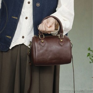 Women's Barrel Shaped Handbag Coffee Color Zipper Closure Single Shoulder Crossbody <b>Bag</b> For Everyday Outfits Spring 2026 - Product Image 1