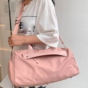 Bolsa de Viaje de Nailon Impermeable de Gran Capacidad al por Mayor, Fabricada en China, Bolsa Deportiva de Gimnasio Moderna con Compartimento para Zapatos - Product Image 1