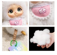 Personnage personnalisé peluche jouet Dressing vinyle visage peluche personnalisé Anime peluche poupée