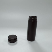 Flacon personnalisé pour pilules et capsules avec couvercle – Contenant en plastique pour comprimés et pilules
