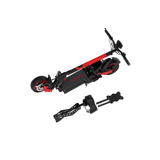 KOOLUX U1 Electric Scooter 48V 15.6Ah Lithium Battery 250W for EU 500W EU 45km/h 3-Speed Sensor Disc Brakes Rear Foldable