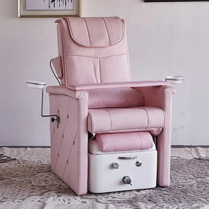Matériel de luxe pour ongles, mobilier de salon, fauteuil de manucure inclinable, spa médical pour les pieds, fauteuil de pédicure électrique avec éclairage LED - Product Image 2