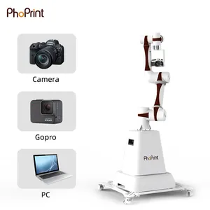 Otomatis Glambot las lengan robot kamera 6 Axis lengan Stan foto untuk pesta