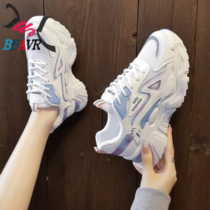 Hot Selling Light Weight Sports Female Fitness Shoes Walking Style Casual Shoes <b>Women</b> - Product Image 3