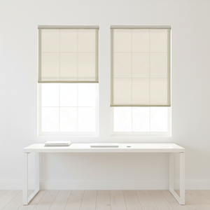 Buona qualità finestra Z-Wave rullo trasparente doppio avvolgibile molla capannone busta di spedizione in tessuto per tonalità Logo personalizzato - Product Image 1