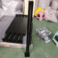 Rampe en verre sans cadre en acier inoxydable pour extérieur, balustrade en verre, poteau pour panneau de verre de piscine, fabrication OEM