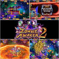 Logiciel de jeu original de Taïwan Ocean King 3 Plus Zombie Awaken pour machine de jeu de pêche, pour centres de bars et salles de jeux