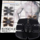 Set di 6 Stimolatori Muscolari per Addominali, Fascia Dimagrante in Neoprene Nero, Accessorio Fitness per Snellire la Pancia - Product Image 3