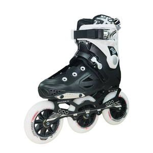 Patins à roulettes de course à trois roues pour adultes et enfants, grande taille, roues de 110 mm, pour la rue - Product Image 6
