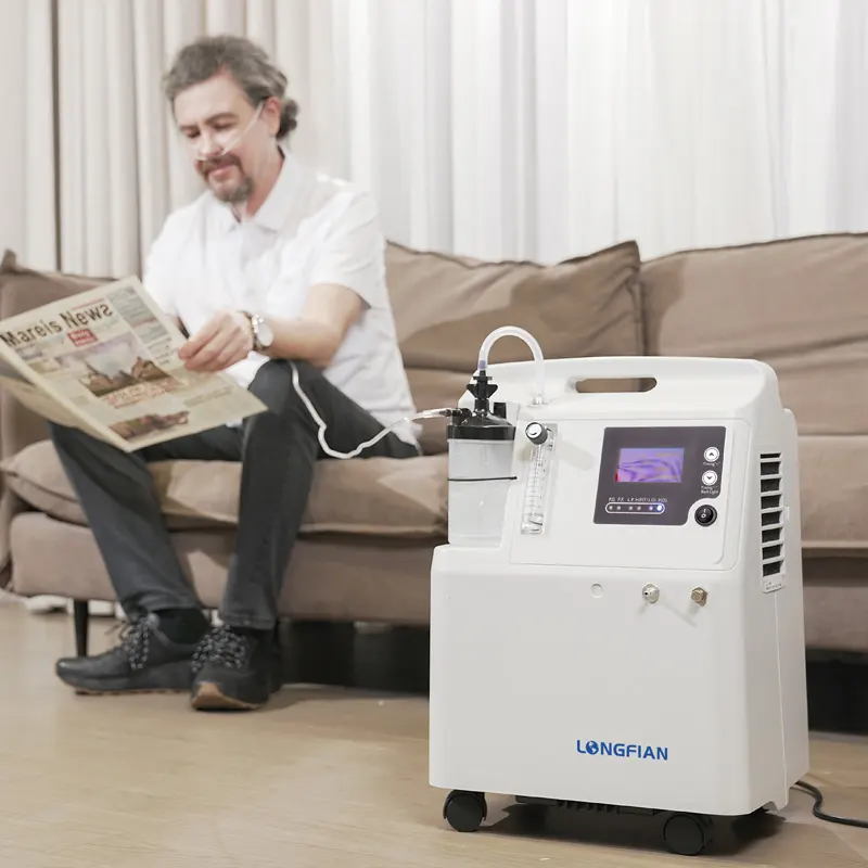 Hixia için Homecare oksijen kaynağı özel fiyat 5 litre tıbbi oksijen makinesi