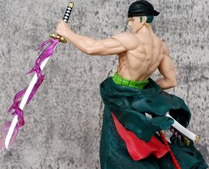 Épée de <span class=keywords><strong>Zoro</strong></span> en forme d'étoile de 23 cm, 1 pièce, jouet de collection cool de dessin animé japonais, figurine en PVC d'anime - Product Image 4
