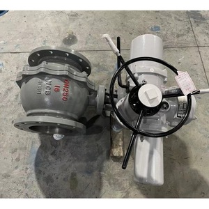 Vanne à boisseau sphérique Q947F-25C DN300 à joint souple, antistatique, antidéflagrante, 200 psi, en acier au carbone, pour température normale, type interrupteur - Product Image 2