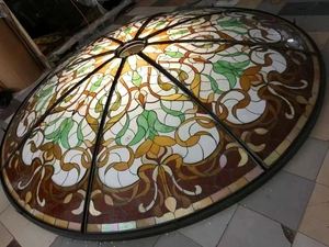 Vitral Decorativo Personalizado con Patrón Vibrante y Dinámico, Resistente a la Intemperie, para Ventanas de Techo, Puertas, Hogares, Dormitorios, Iglesias y Uso Médico - Product Image 6