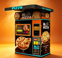 Adaptateur de tension large pour distributeur automatique de pizzas à usage extérieur et à déploiement sur site