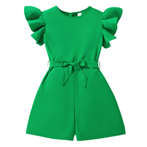 Usine vert à manches courtes été enfants tenue décontracté vêtements pour enfants pour <span class=keywords><strong>fille</strong></span> de <span class=keywords><strong>12</strong></span> <span class=keywords><strong>ans</strong></span> 11 <span class=keywords><strong>ans</strong></span> <span class=keywords><strong>fille</strong></span> vêtements - Product Image 1