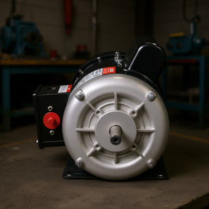 Moteur électrique monophasé 0,75 CV 1725 tr/min, cadre 56, arbre à clavette, CA pour compresseur d'air - Product Image 2